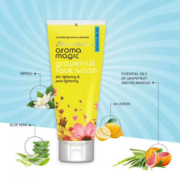 Grapefruit Face Wash Aroma Magic Saweena