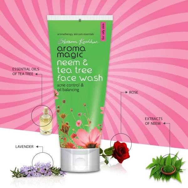 Neem & Tea Tree Face Wash Aroma Magic Saweena