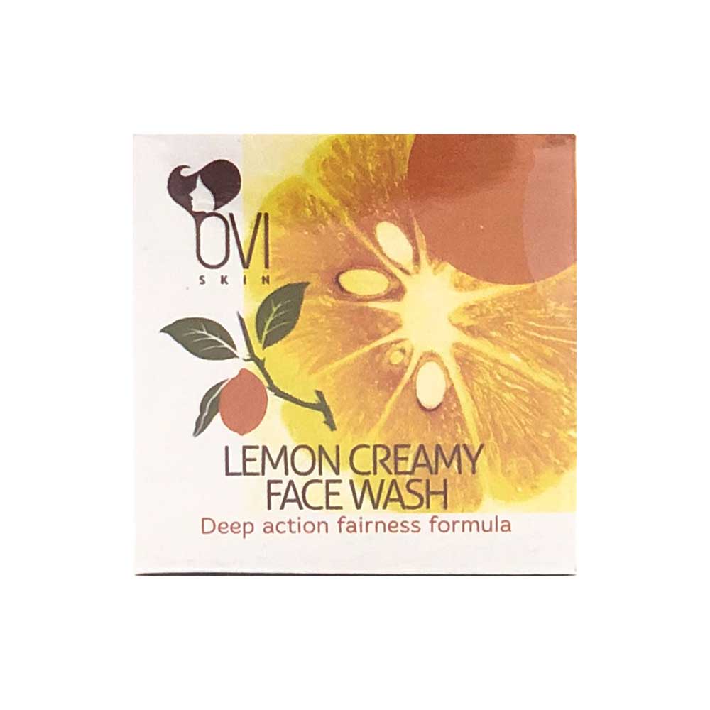 Ovi Lemon Creamy Face Wash 50ml Saweena