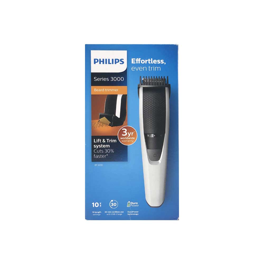 philips trimmer series 3000 bt3201