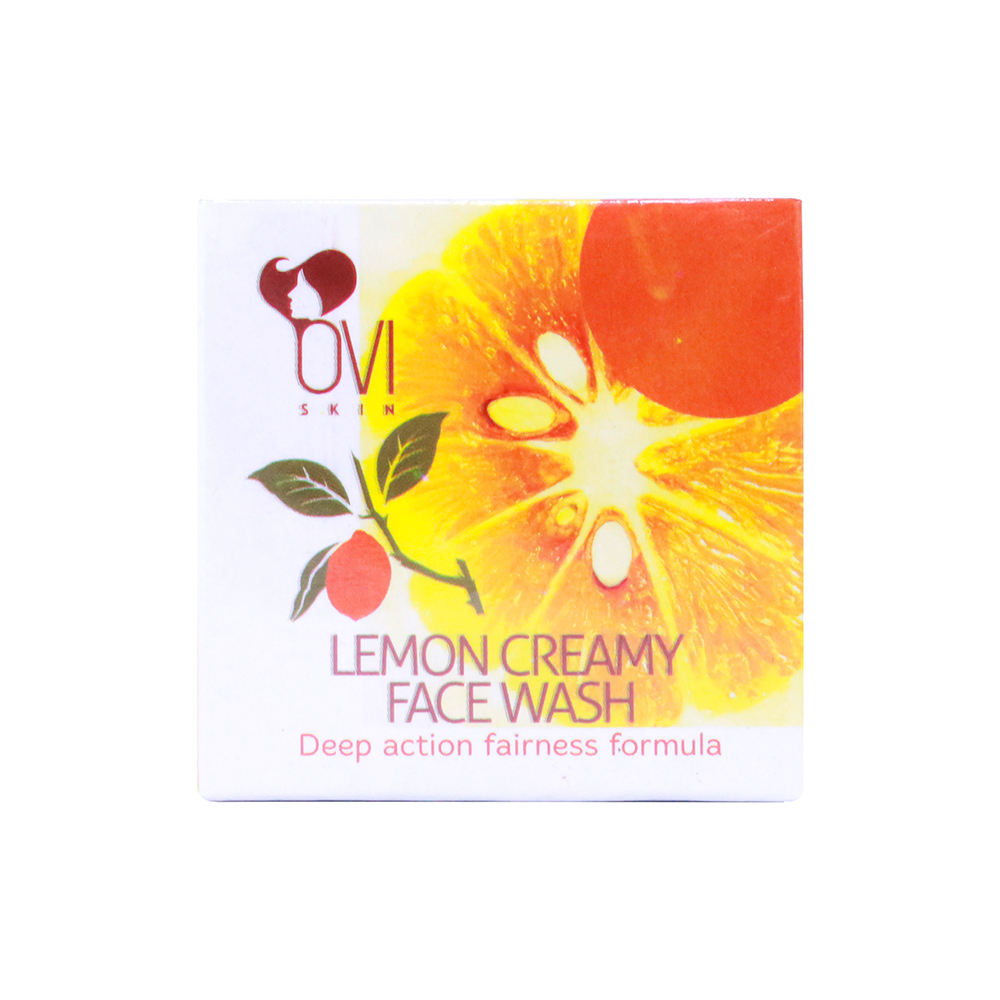 Ovi Lemon Scruby Face Wash Saweena